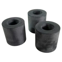 Casquillos de eje de bakelite para máquinas marinas, mecanizados a medida, de resina fenólica laminada, negros