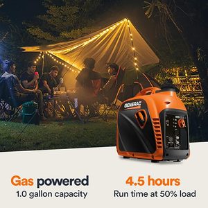2,500 Watt <b>Gas</b> Powered Portable <b>Generator</b>, Outdoor Use | 2,200 Running Watts, Clean Power, RV, Camping, Home Backup, - Product Image 4