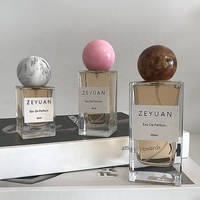 Capsules en résine à texture marbrée uniques pour flacons de parfum, vente en gros, capsules en résine de luxe pour flacons de parfum à col de 15 mm, accessoires