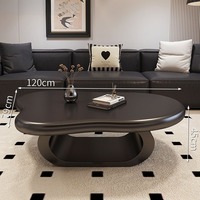 Table basse Cloud de design minimaliste italien, table d'appoint créative moderne et simple pour les petits appartements et salons
