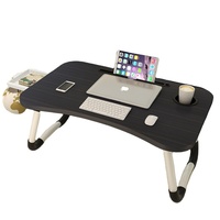 Meubles de maison table de bureau multifonctionnelle en bois portable réglable pliante et pliable pour ordinateur portable sur le lit