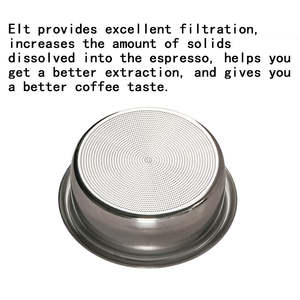 58mm Einlagiger Kaffeefilterkorb Nicht-Druckbeaufschlagter Espresso-Pulverbehälter Kaffeemahlzubehör für Kaffee - Product Image 3