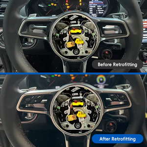 Modification de Voiture, Amélioration des Boutons Multifonctions sur le Volant, Amélioration de l'Intérieur, Convient pour 718 991 - Product Image 2