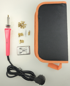 LX5022B-pluma de pirograbado artesanal, juego de herramientas con caja de plástico transparente, soldador eléctrico para quemar madera, 22 Uds. - Product Image 6