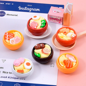 Miniatuur Eten Doen Alsof Keukenspel Feest Gunst Speelgoed Mini Hars Handwerk Voedsel Noedels Figuren Voor Poppenhuis Accessoires Decor - Product Image 3