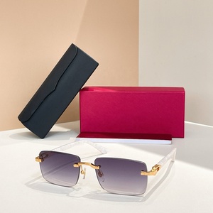 Lunettes de soleil classiques en métal pour hommes, de marque, pour le cyclisme en plein air, la pêche, protection UV, lunettes de soleil tendance - Product Image 6