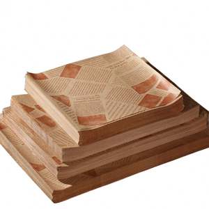 Custom Food Grade Greaseproof Coated Virgin Roll Wrapping <b>Paper</b> for Sandwich Cake Hamburger Fast Food - Product Image 2