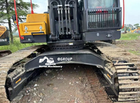 Excavadora de cadenas grande Volvo EC350 usada con motor y bomba Volvo Penta