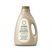 Détergent à lessive liquide bicolore dégradé or champagne et bronze profond, produits de nettoyage pour la lessive