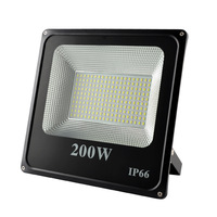 Iluminación Exterior para Jardín, Reflector LED COB de 200W, para Campos de Fútbol y Estadios, IP68 Impermeable, Ra95 CRI 144, Ángulo de Haz Ajustable