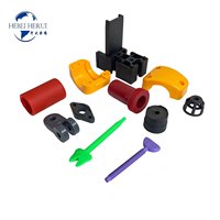 OEM ODM Cetakan Injeksi Kustom untuk Casing Plastik, Suku Cadang Mekanik, Multi Material PA6 PA66 PP PE PC ABS PEEK PVC Opsional