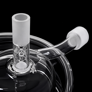 Custom OEM Quartz Glass <strong>Bottle</strong> Flask, Fused Silica Condenser Distillation Reflux High Purity Lab - Product Image 3