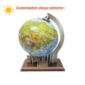 Nouveauté Promotion Usine : Kit de Modélisme Éducatif 3D Globe Stéréo pour Enfants - Jouet <span class=keywords><strong>Puzzle</strong></span> 3D à Monter Soi-Même - Product Image 4