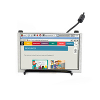 Waveshare layar IPS 5 inci untuk Raspberry Pi 2B/3B/3B +/3A +/Zero/Zero W/Zero WH DPI antarmuka sentuh 800*480 resolusi perangkat keras