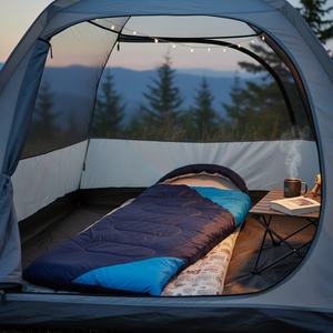 Sac de couchage ultraléger compact imperméable 3 saisons pour le trekking et la randonnée printemps <span class=keywords><strong>été</strong></span> automne - Product Image 2