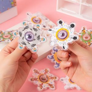 Ensemble de toupies en plastique, jouet rotatif pour enfants de 4 à 7 ans, cadeau ludique - Product Image 3