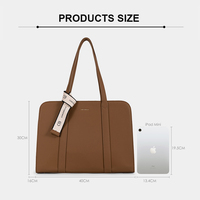 Sac fourre-tout Chrisbella Fashion 40CM avec fermeture éclair, grand format, pour femme, compatible ordinateur portable, ensemble de sacs à main avec portefeuille assorti