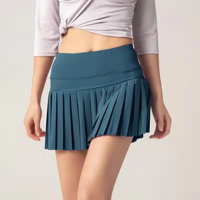 Custom Training Skirts Sexy Sportswear Yoga Golf Short Skirt Two-piece Suit Gym Wear Tennis Skirt