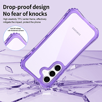Fundas Protectoras para Teléfonos Móviles BEAUTYLINE 3 en 1 con Bolsa de Aire a Prueba de Golpes para Todos los Tipos de Teléfonos Samsung Galaxy S25 Fe