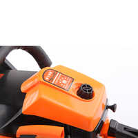 Tronçonneuse à essence portable de 20 pouces pour le bricolage, machine à couper le bois avec démarrage facile pour l'abattage d'arbres et les travaux forestiers