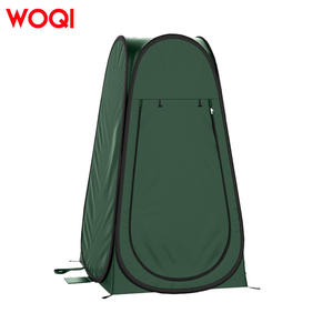 Tente de douche portable Woqi, vert foncé, imperméable 3000 mm, cabine de change extérieure, tente de camping - Product Image 1