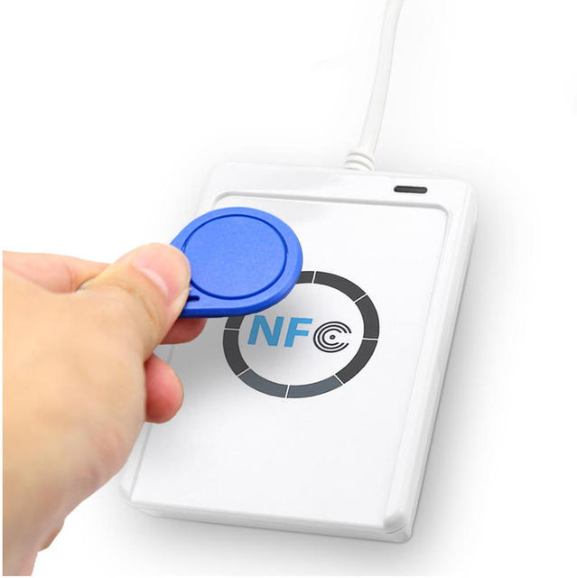 424kbps13.56mhz M1Card Copier Access Control Card RFID Reader IC Smart Card Reader NFC Contactless Writer USB2.0