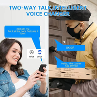 Sonnette Intelligente Wi-Fi HD Tuya App M8 720P avec Récepteur USB, Vision Nocturne, Interphone et Options de Stockage Cloud