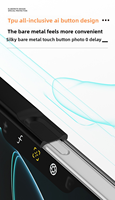 Bouton en métal magnétique TPU PC bébé peau sentiment téléphone étui pour iPhone 17 Air Pro Max série étui
