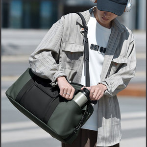 Sac <span class=keywords><strong>de</strong></span> voyage Fuliya personnalisé, imperméable, pour week-end, grande capacité, sac <span class=keywords><strong>de</strong></span> sport pour homme, sac à bandoulière, sac <span class=keywords><strong>de</strong></span> voyage - Product Image 5