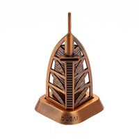 Recuerdo de Viaje Mundial, Adorno de la Puente Golden Gate de San Francisco, Modelo Arquitectónico, Figura Metálica, Diseño Artesanal, Regalos