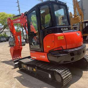 EPA Eengine de alto rendimiento hidráulico usado sobre orugas Kubota Mini excavadora Kx165 maquinaria de segunda mano 6,5 toneladas Mini excavadora - Product Image 1