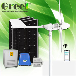 Tua Bin Gió Trục Ngang 3 Pha Xoay Chiều Năng Lượng Thay Thế Cho Tàu Biển 1KW 2KW 3KW 5KW - Product Image 4