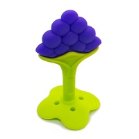 Ensemble de fruits en Silicone sans BPA, bouche pour bébés et enfants, jouets écrasables, anneaux de dentition pour les tout-petits