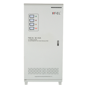 Stabilisateurs de tension verticaux à servomoteur triphasé 380 V CA TNS-20KVA 30KVA 60KVA 90KVA, fabriqués en cuivre, directement de l'usine - Product Image 4