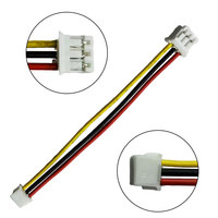 Adaptateur JST Zh 3P 3 broches, conducteur en cuivre pur, 12V IP20, câble de 15 cm avec isolation en PVC pour appareil électronique, AV, caméra FPV
