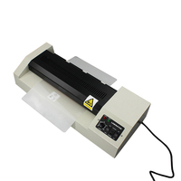 Machine à plastifier thermique Premium A3 320 13 pouces, machine à plastifier à chaud, boîtier en acier, avec pochette