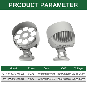 Projecteur LED étanche IP65 pour extérieur, faisceau étroit 3 degrés, 7*3W 9*3W, haute luminosité - Product Image 3