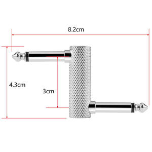 Venta caliente OEM guitarra accesorio Effector ultra corto par Z fuente en un conector en zigzag - Product Image 5