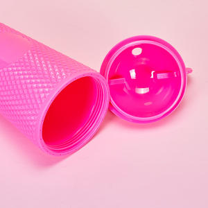 Lindo ratón 710ml 24oz oreja <span class=keywords><strong>Mickey</strong></span> doble pared plástico estadio viaje taza reutilizable taza con pajita y tapa para coche - Product Image 4