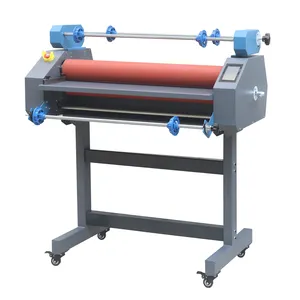 Yarı otomatik tahta kağıt kabartma laminasyon makinesi
