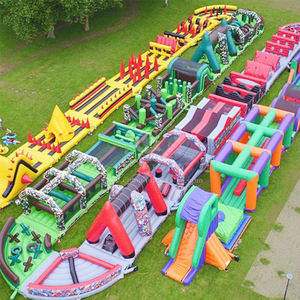 Attrezzatura da gioco di rimbalzo gigante gonfiabile per corsa ad ostacoli - Product Image 2