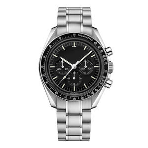 Reloj Mecánico de Lujo de Acero Inoxidable a Prueba de Agua Personalizado con su Marca de la Fábrica de Relojes HANNAH MARTIN, Reloj Minimalista de Alta Gama para Hombre - Product Image 2