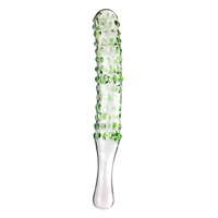 Consoladores de cristal transparente de pepino erótico resistente al agua, pene Artificial en forma de fruta, tapón Anal de cristal grande, juguete sexual para hombres y mujeres