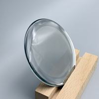 Disque de verre trempé plat sur mesure, haute transparence, pour applications industrielles, solaires, de bâtiment et d'observation