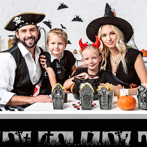 Boîte en papier alimentaire pour Halloween, écologique et biodégradable, boîte à bonbons, boîte à biscuits, utilisée pour les réunions de famille. - Product Image 6