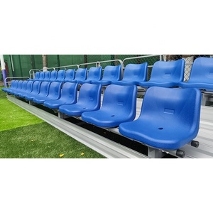 Sièges en plastique à dossier moyen pour gradins extérieurs en aluminium, chaises de stade métalliques pour intérieur, taille et <span class=keywords><strong>couleur</strong></span> personnalisables - Product Image 5