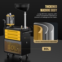 Extracteur d'huile pneumatique AUTOOL OD760 avec tiroir et 61 outils multifonctionnels