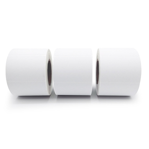 Etiqueta térmica en blanco para supermercado, estante para leer etiquetas de comida - Product Image 1