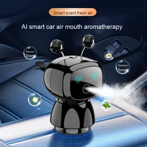 <span class=keywords><strong>Parfum</strong></span> décoratif <span class=keywords><strong>Robot</strong></span> de sortie d'air haut de gamme pour accessoire intérieur créatif de voiture avec aromathérapie pour le nouveau placement d'évent de voiture - Product Image 4