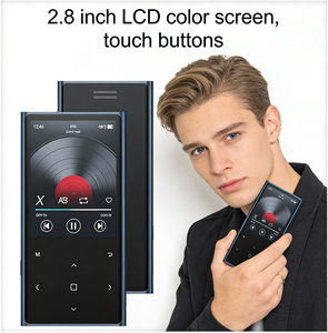Lecteur MP3 classique avec écran haute définition de 2,8 pouces, lecteur MP3 vidéo, lecteur de livres électroniques, Walkman <span class=keywords><strong>pour</strong></span> étudiants, radio FM, enregistrement sonore - Product Image 1